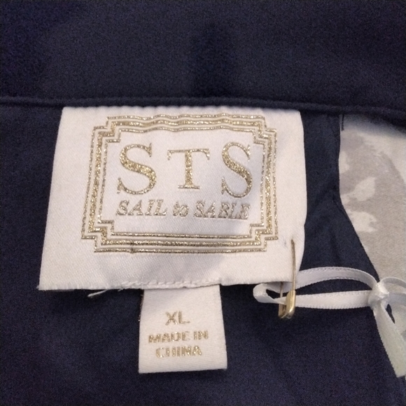 NWT Sail to Sable (STS) Navy Blue Dress - XL - Picture 9 of 11
